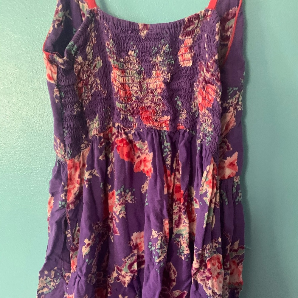 Purple summer dress